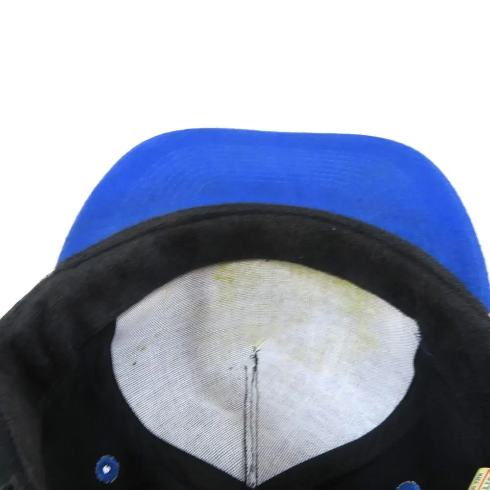 Bryce Canyon Dad Hat, Blue White Black, Adjustable Slide Back 1990s